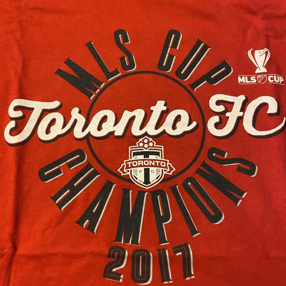 Toronto FC Womens V-Neck T-Shirt Red Size 3XL MLS Cup Champions - Picture 9 of 10